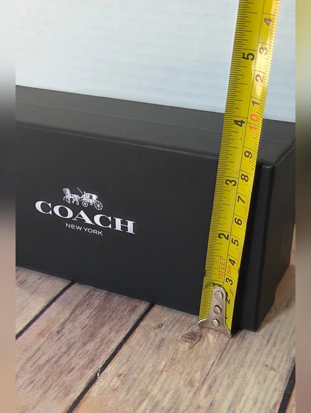 Coach New York Black Logo Box